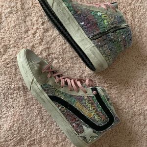 Golden Goose High Top Sneakers (LIKE NEW - NO BOX)